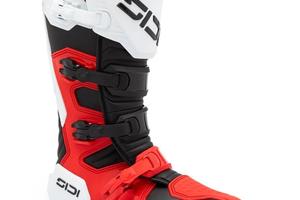 STIVALI SIDI CROSSCORE BIANCO ROSSO