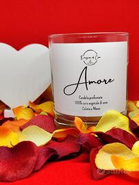 Candela profumata San Valentino|Festa della Mamma