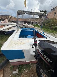 Barca con motore