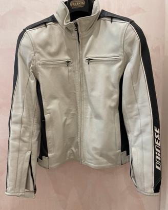 Giacca moto donna in pelle