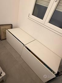 Smastad panca con contenitore giocattoli 2 Pezzi