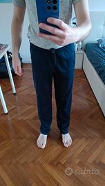 Pantaloni cama poliestere con scritta TG M