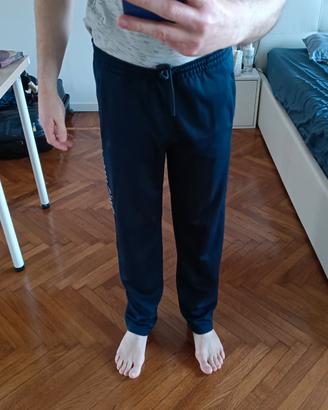 Pantaloni cama poliestere con scritta TG M