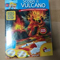 gioco scopri il vulcano lisciani