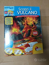gioco scopri il vulcano lisciani