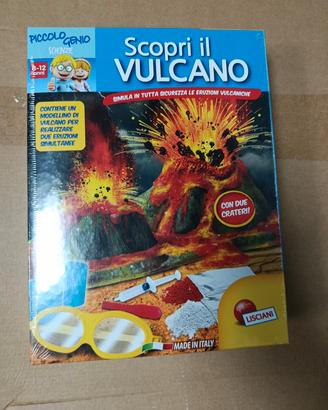 gioco scopri il vulcano lisciani