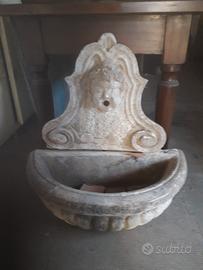 Fontana  più pizzo in cemento vibrato