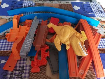 HOTWEELS HOT WHEELS PISTA 18 PEZZI MISTI GIOCATI 