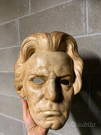 Maschera teatrale in gesso stile Beethoven