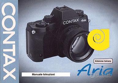 LIBRETTO PER CONTAX MODELLO  AX  G1/G2  IIIa ARIA