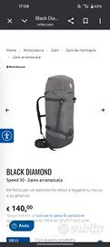Zaino Black Diamond Speed 30 alpinismo