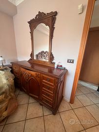Carmera da letto stile barocco