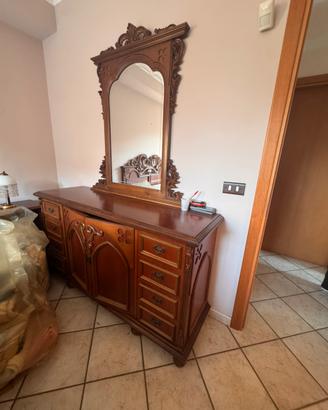 Carmera da letto stile barocco
