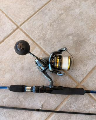Attrezzatura pesca spinning
