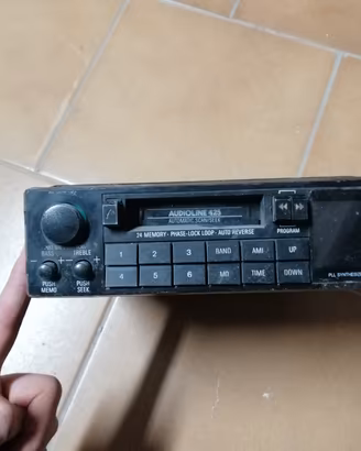 Autoradio Vintage Audioline 425 – Anni '80/'90