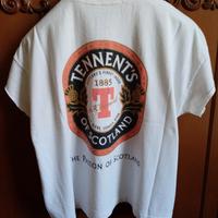 Maglietta / T-shirt originale birra Tennent's