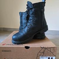 Stivali moto in pelle