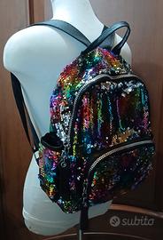 zaino con paillettes 