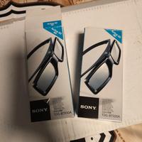 coppia occhiali 3d sony 