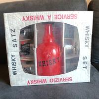set vintage Da whisky in vetro Cerve made in Italy