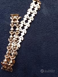 BRACCIALE VINTAGE IN ORO GIALLO 18K.
