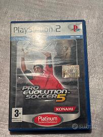 PES 5 - Pro Evolution Soccer 5 - PS2 Platinum 💿