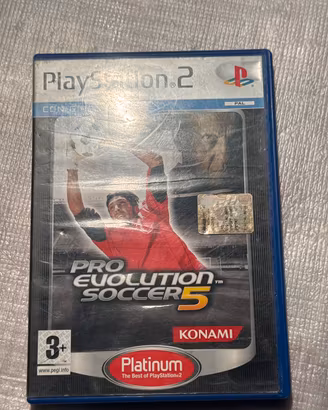 PES 5 - Pro Evolution Soccer 5 - PS2 Platinum 💿