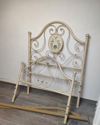 Testata letto ferro battuto 