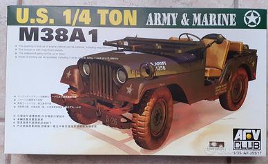 Jeep M38A1 AFVClub 1:35 iniziato + altro