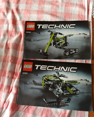 Lego technic 42021 motoslitta 2 in 1