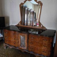 Camera da letto completa anni ’60, in legno