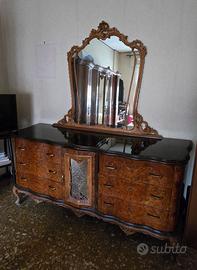 Camera da letto completa anni ’60, in legno