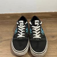 Vans Blue Flame Numero 39