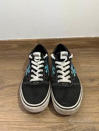 Vans Blue Flame Numero 39
