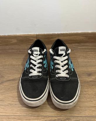 Vans Blue Flame Numero 39