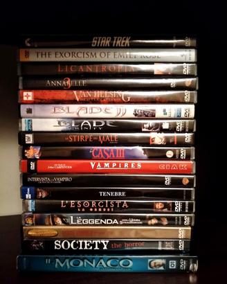 20 DVD ***HORROR - FANTASCIENZA - THRILLER***
