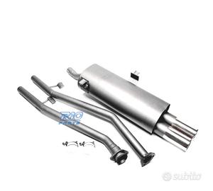 SILENZIATORE DI SCARICO PER BMW SERIE 3 E30 E30 L4