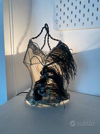 LAMPADA VINTAGE BURLESQUE CORPETTO STRUZZO
