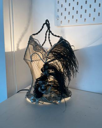 LAMPADA VINTAGE BURLESQUE CORPETTO STRUZZO