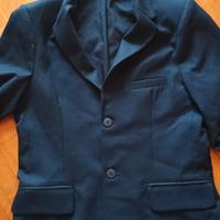 Giacca con bottoni bambino e spalline imbottite 