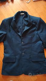 Giacca con bottoni bambino e spalline imbottite 