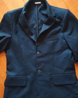 Giacca con bottoni bambino e spalline imbottite 