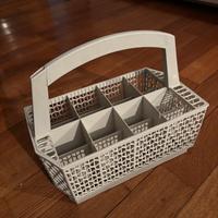 Cestello porta posate miele