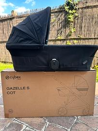 Navicella carrozzina Gazelle Cybex + zanzariera