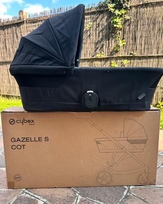 Navicella carrozzina Gazelle Cybex + zanzariera