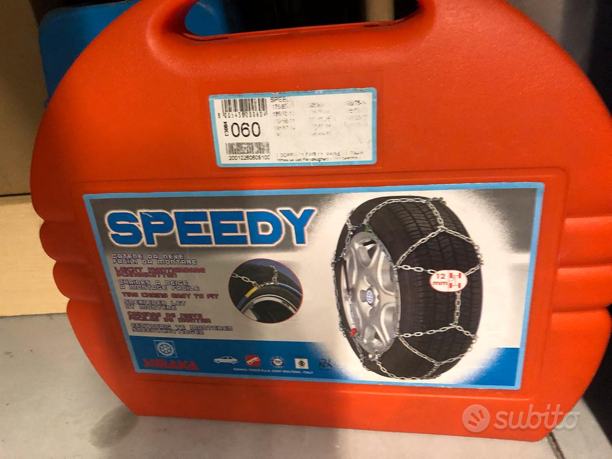 Catene Da Neve AREARICAMBI 205/55 R16 | Acciaio 9mm Omologate | Per Auto E Inverno