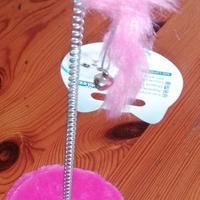 giocattolo da graffio rosa per gatti Nobleza