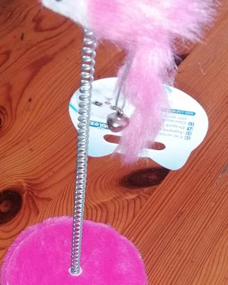 giocattolo da graffio rosa per gatti Nobleza