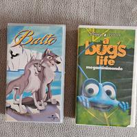 VHS Originali – Balto + A Bug's Life Vita da Inset