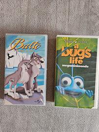 VHS Originali – Balto + A Bug's Life Vita da Inset